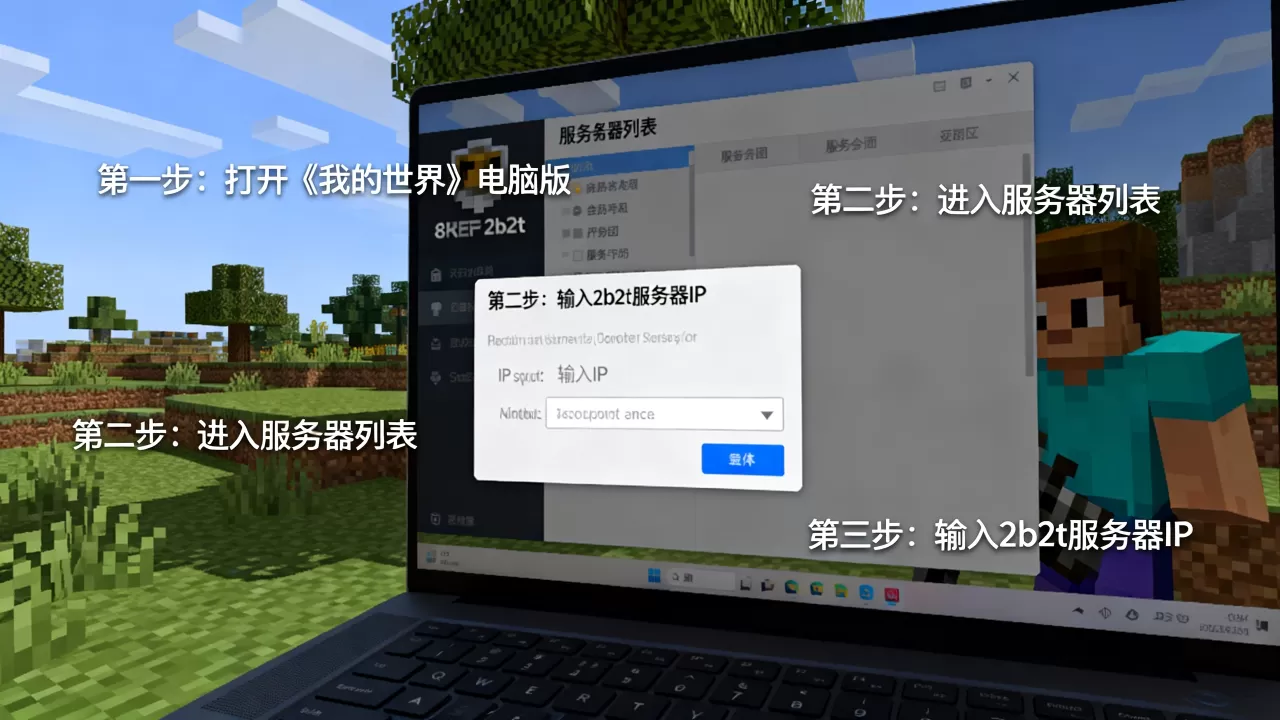 我的世界电脑版如何进入2b2t服务器,有什么攻略? 我的世界电脑版如何进入2b2t服务器,有什么攻略?