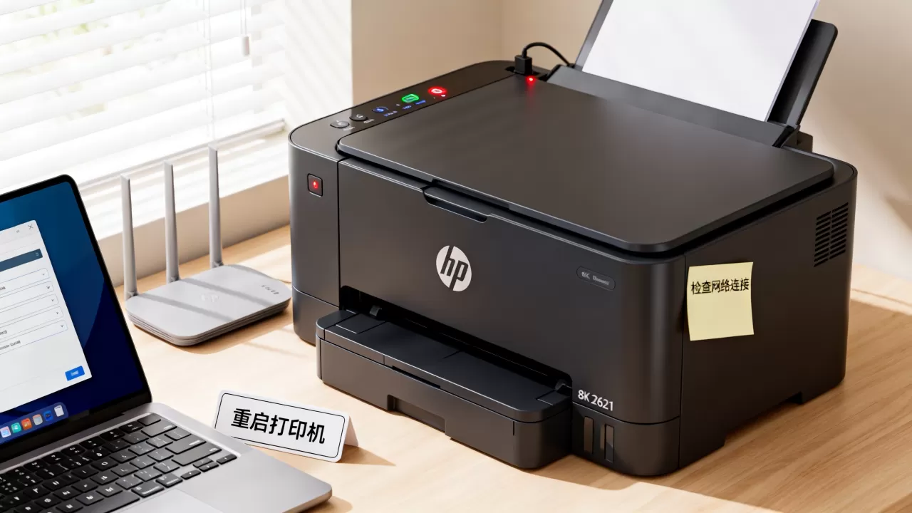 为什么hp2621打印机无法连接服务器,怎么解决? 为什么hp2621打印机无法连接服务器,怎么解决?