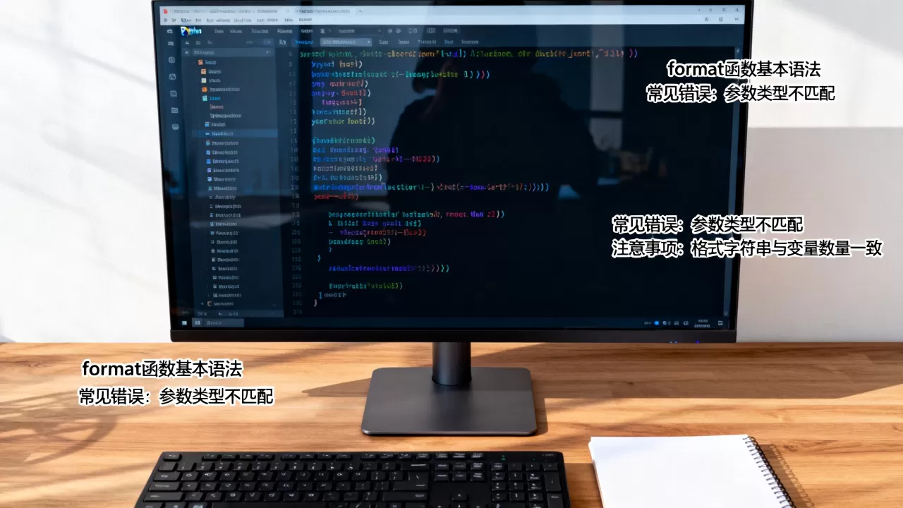 format函数怎么使用？，有哪些常见错误和注意事项？