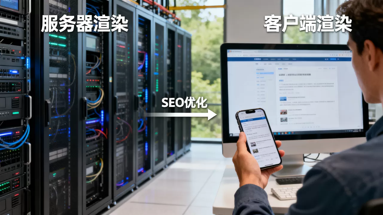 服务器渲染和客户端渲染有什么区别,哪个更适合搜索引擎优化 服务器渲染和客户端渲染有什么区别,哪个更适合搜索引擎优化