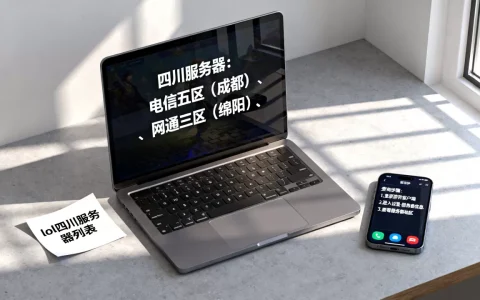 lol有哪些服务器是四川的，怎么查询服务器地址