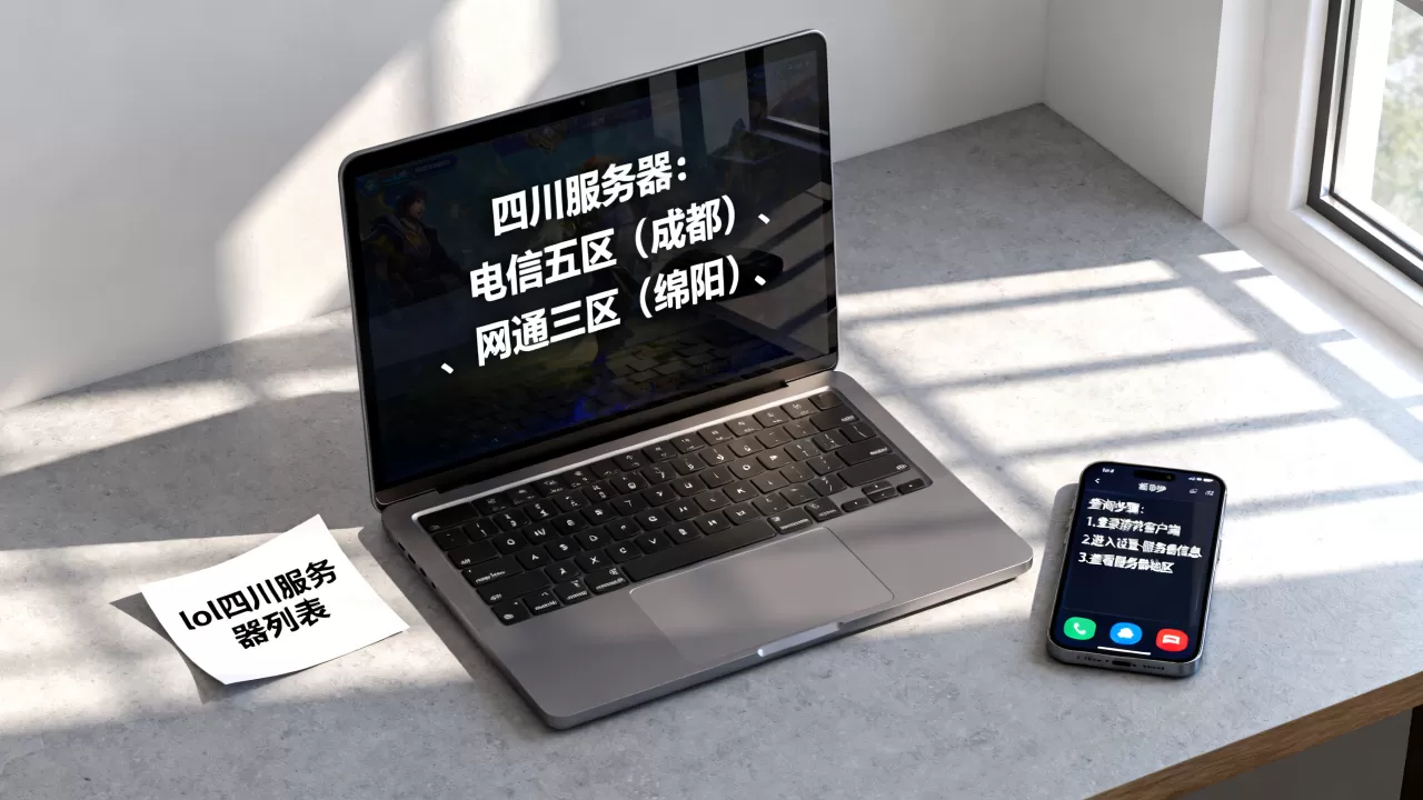 lol有哪些服务器是四川的，怎么查询服务器地址