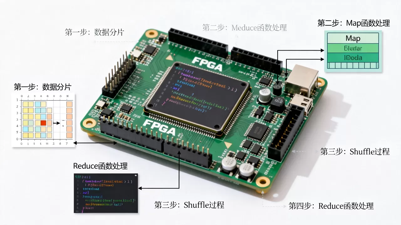 FPGA如何实现MapReduce?,具体步骤是什么? FPGA如何实现MapReduce?,具体步骤是什么?