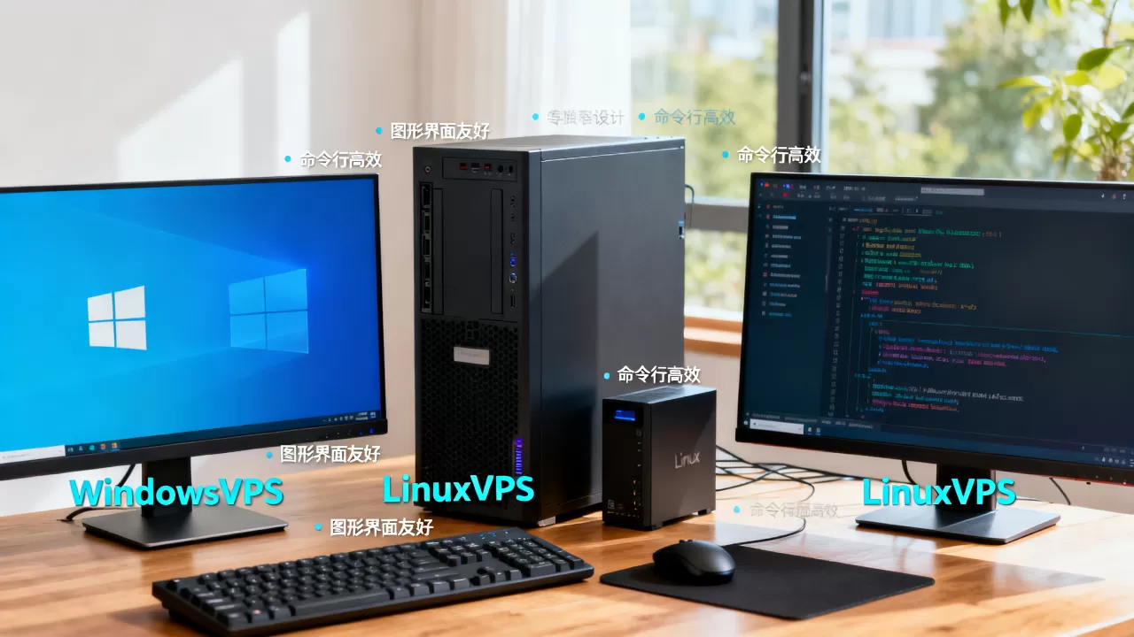 WindowsVPS和LinuxVPS到底选哪个,哪个好? WindowsVPS和LinuxVPS到底选哪个,哪个好?