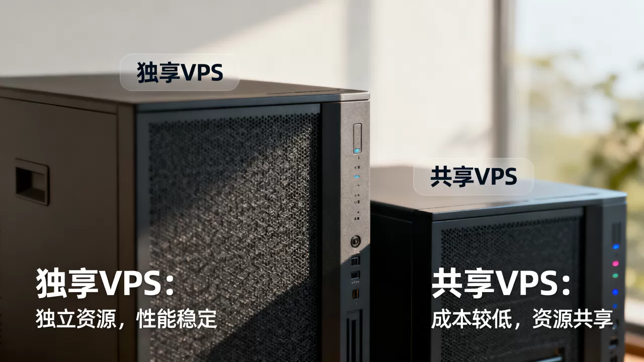 VPS独享和共享到底有什么区别?,哪个好 VPS独享和共享到底有什么区别?,哪个好