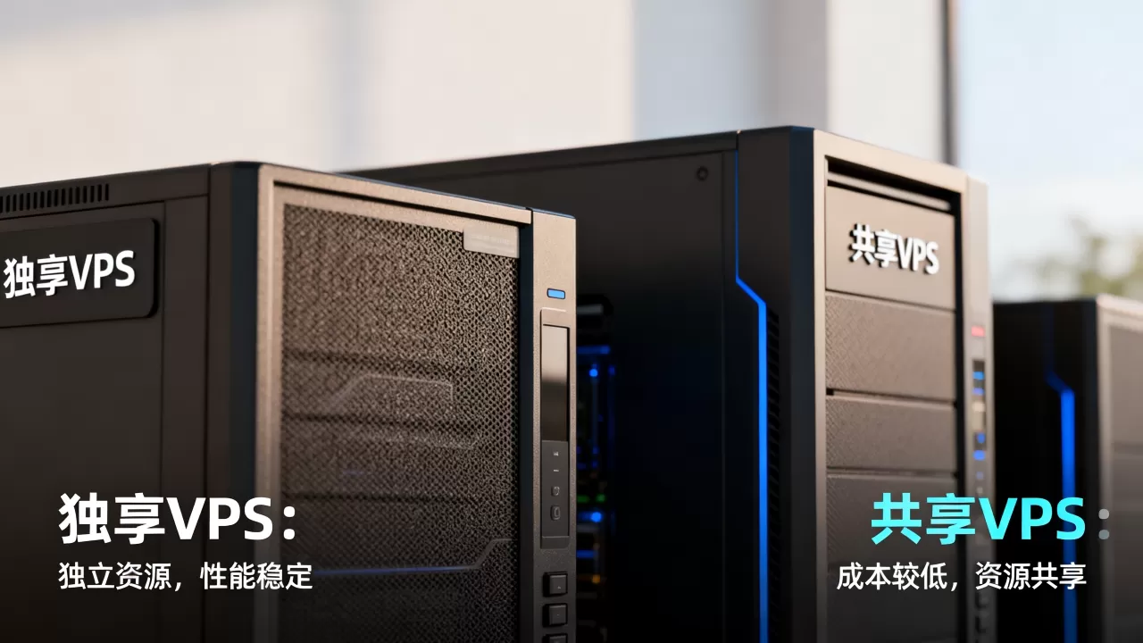VPS独享和共享到底有什么区别?,哪个好 VPS独享和共享到底有什么区别?,哪个好