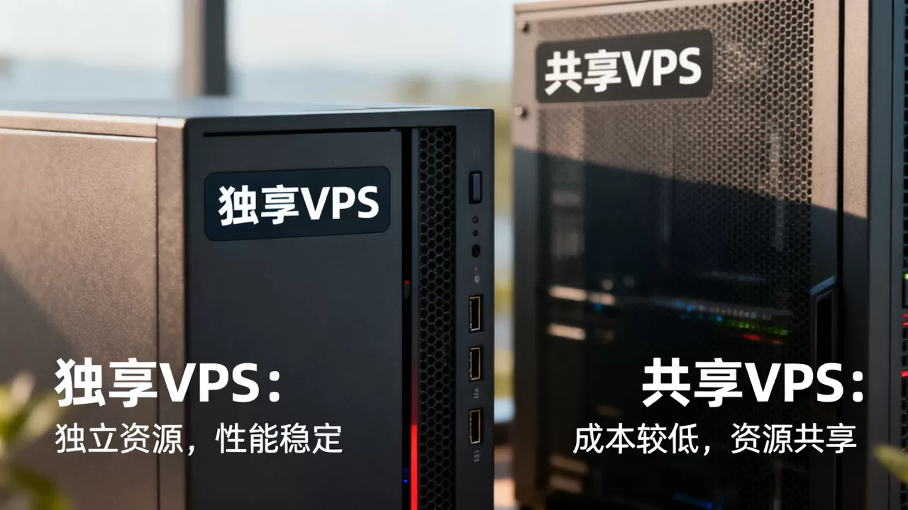 VPS独享和共享到底有什么区别?,哪个好 VPS独享和共享到底有什么区别?,哪个好