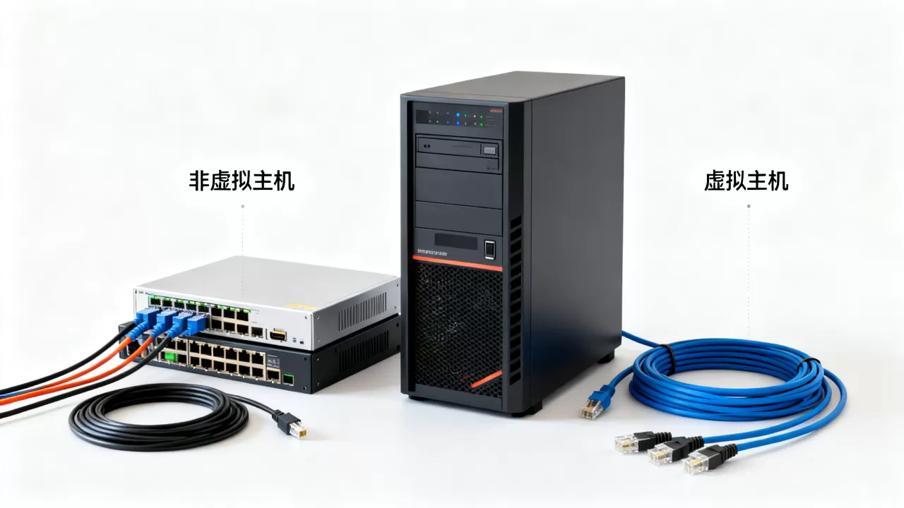 非虚拟主机和虚拟主机到底有什么区别,哪个好? 非虚拟主机和虚拟主机到底有什么区别,哪个好?