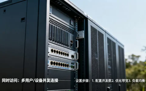 服务器可以同时访问是什么意思？，怎么设置？