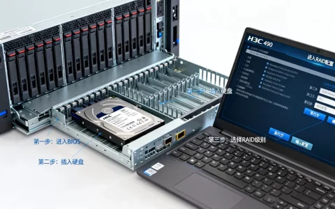 h3c服务器r4900做raid怎么做，步骤是什么？