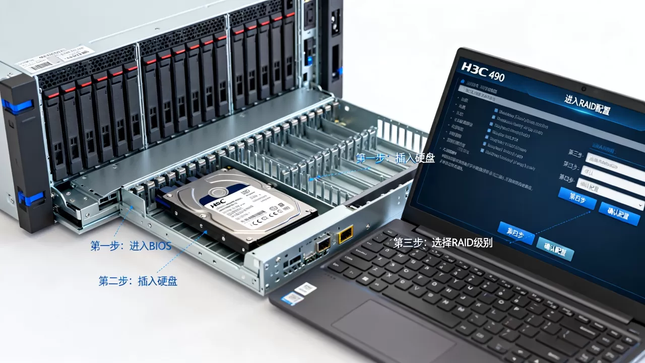 h3c服务器r4900做raid怎么做,步骤是什么? h3c服务器r4900做raid怎么做,步骤是什么?