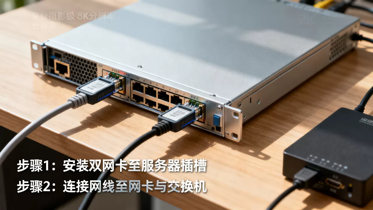 服务器双网卡配置的详细步骤是什么?,怎么设置 服务器双网卡配置的详细步骤是什么?,怎么设置