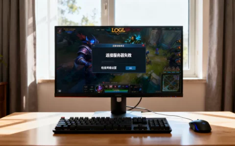 LOL进游戏了不显示连接服务器失败怎么办，怎么回事？