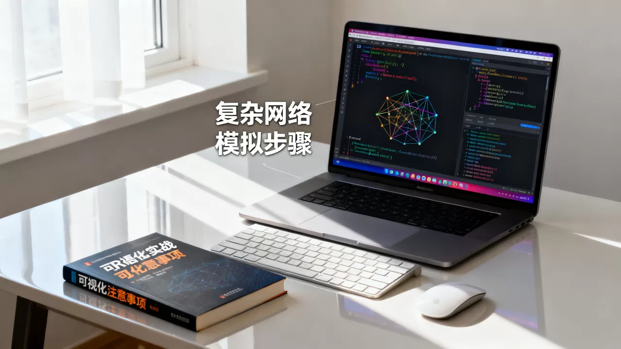 如何用R语言进行复杂网络模拟与可视化，有哪些注意事项？
