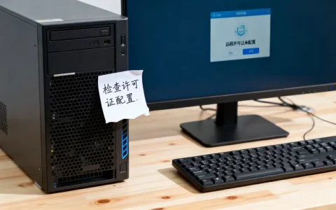 服务器提示远程许可证未配置怎么办？，是什么原因？