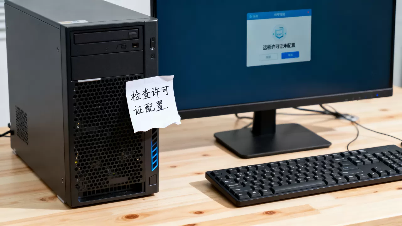 服务器提示远程许可证未配置怎么办?,是什么原因? 服务器提示远程许可证未配置怎么办?,是什么原因?