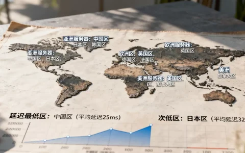 2k ol服务器分布在哪些地区，哪个区延迟最低