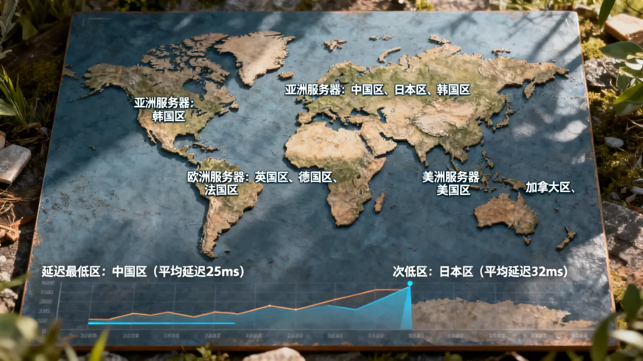 2k ol服务器分布在哪些地区,哪个区延迟最低 2k ol服务器分布在哪些地区,哪个区延迟最低
