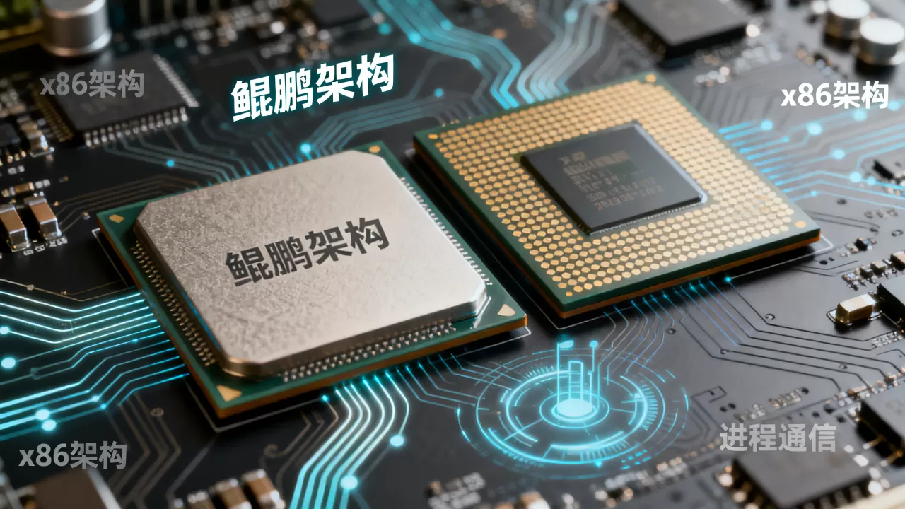 进程与CPU通信是通过鲲鹏还是x86架构?,有什么区别? 进程与CPU通信是通过鲲鹏还是x86架构?,有什么区别?
