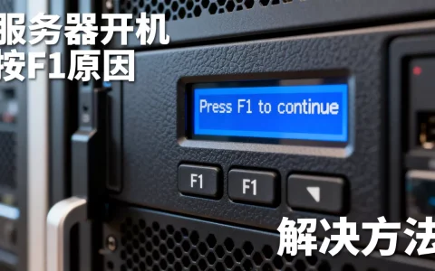 为什么服务器开机按F1才能进系统？，怎么解决？