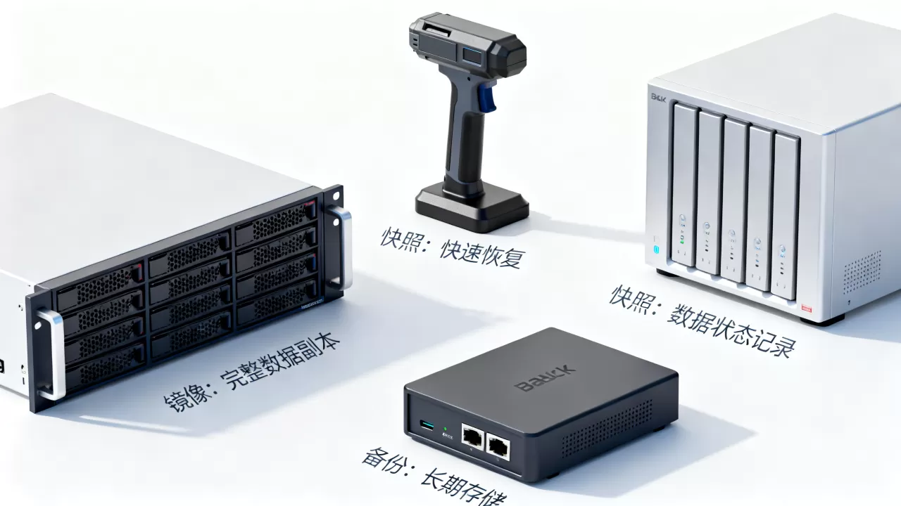 镜像和快照有什么区别？，备份和快照怎么选择？