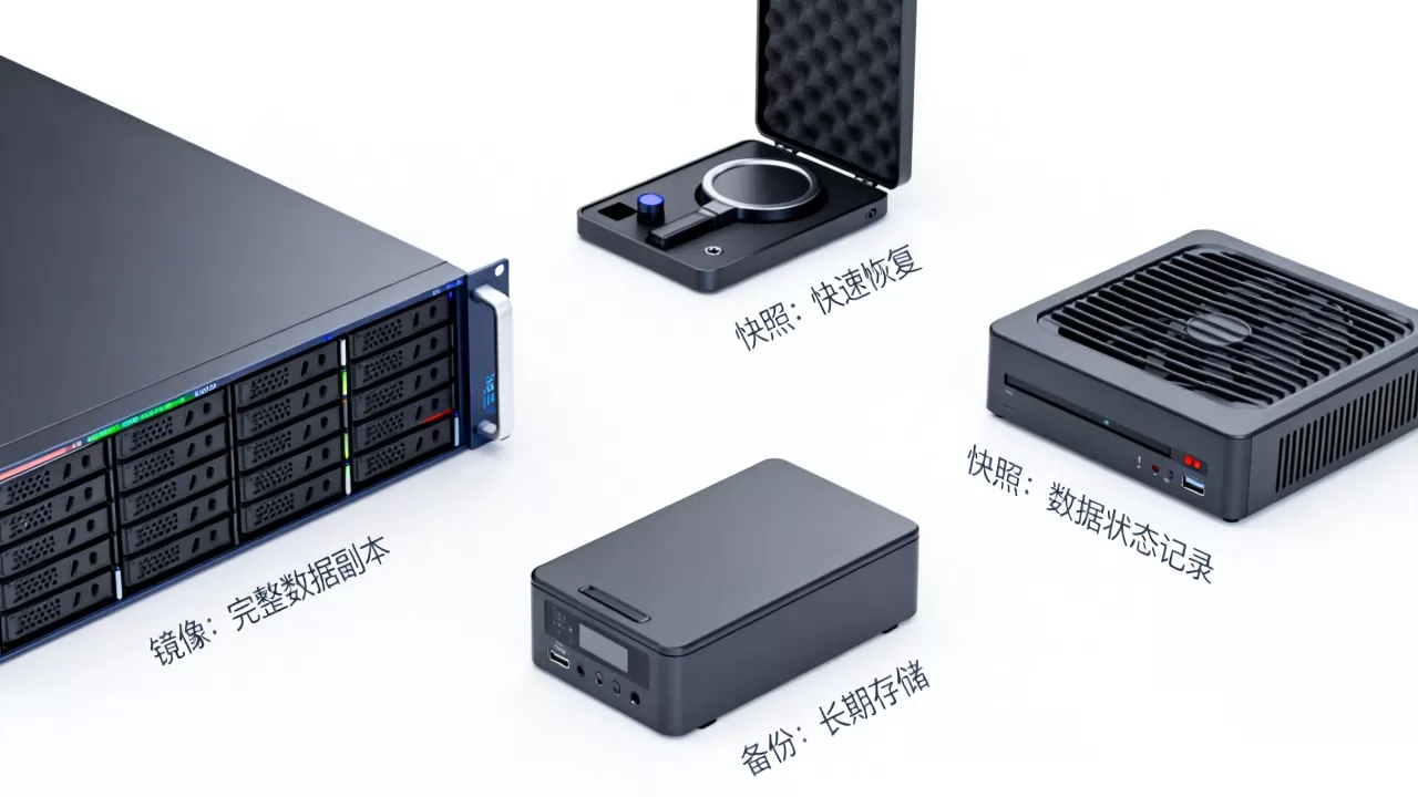 镜像和快照有什么区别？，备份和快照怎么选择？