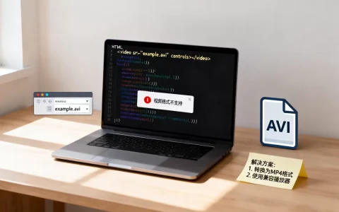 如何在HTML输入中播放AVI？，视频格式不支持怎么办？