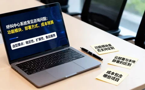 呼叫中心系统涉及哪些常见咨询问题，怎么选？