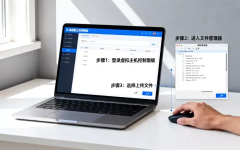 虚拟主机如何上传网站源码程序，具体步骤有哪些？