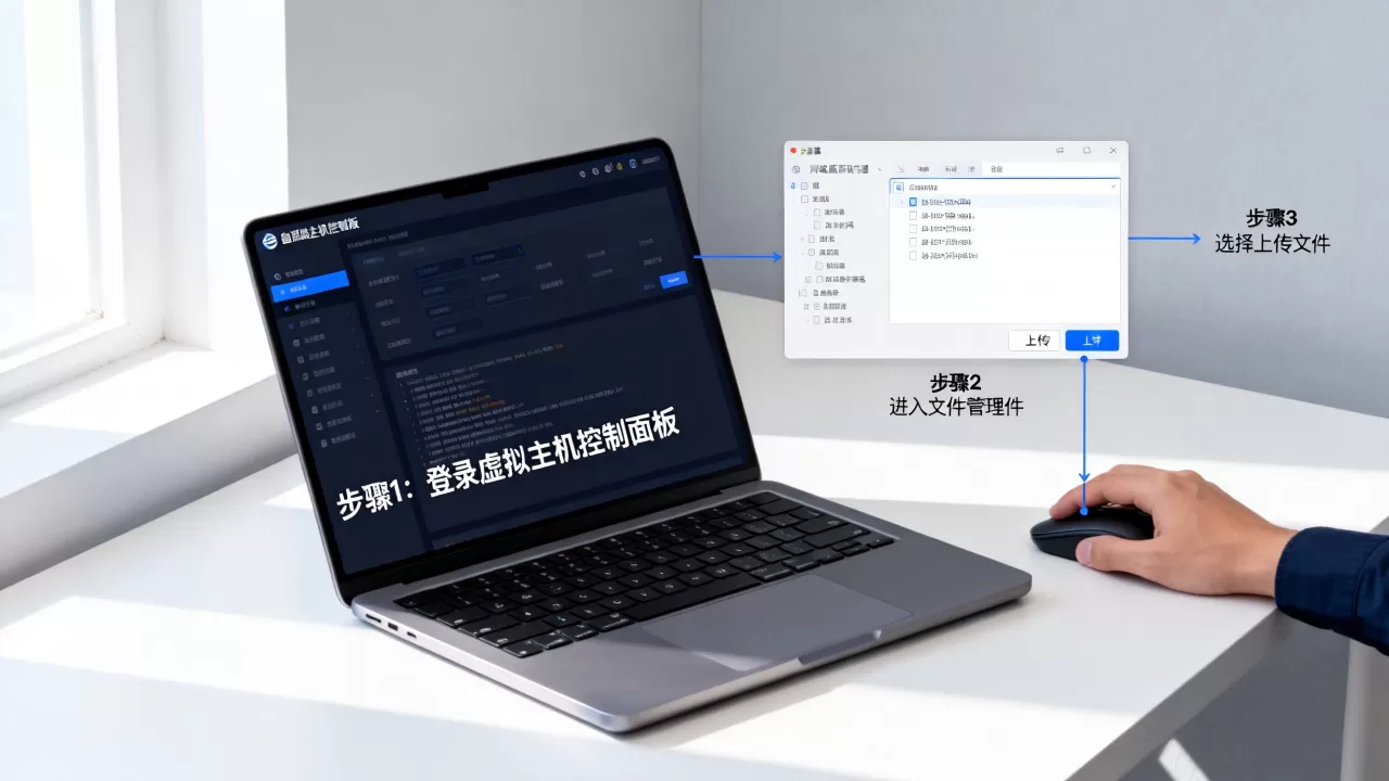 虚拟主机如何上传网站源码程序,具体步骤有哪些? 虚拟主机如何上传网站源码程序,具体步骤有哪些?