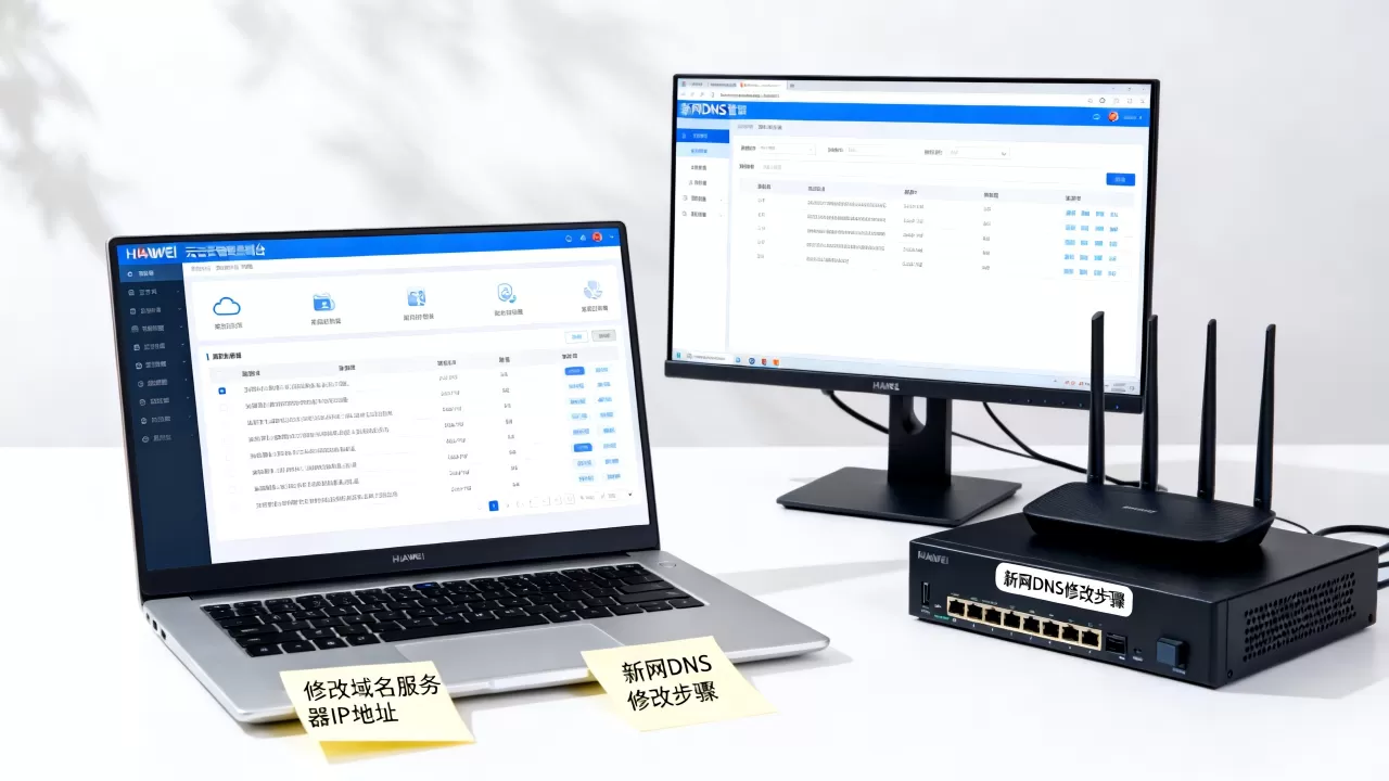 华为云怎么修改域名服务器IP地址?, 新网域名DNS如何修改? 华为云怎么修改域名服务器IP地址?, 新网域名DNS如何修改?
