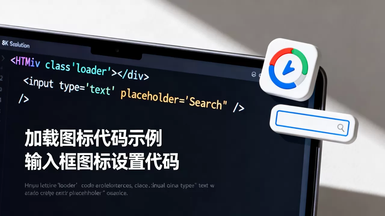 HTML代码加载图标怎么做?,HTML输入框图标怎么设置 HTML代码加载图标怎么做?,HTML输入框图标怎么设置