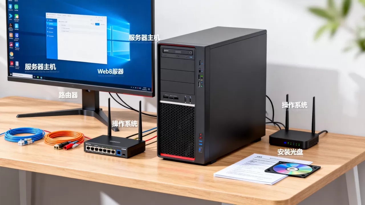 搭建Web服务器需要哪些软硬件环境?,怎么搭建 搭建Web服务器需要哪些软硬件环境?,怎么搭建