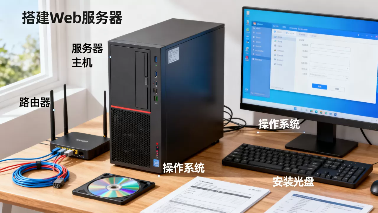 搭建Web服务器需要哪些软硬件环境?,怎么搭建 搭建Web服务器需要哪些软硬件环境?,怎么搭建