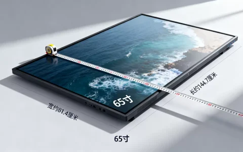 65寸会议室液晶屏实际尺寸是多少，长宽多少厘米？