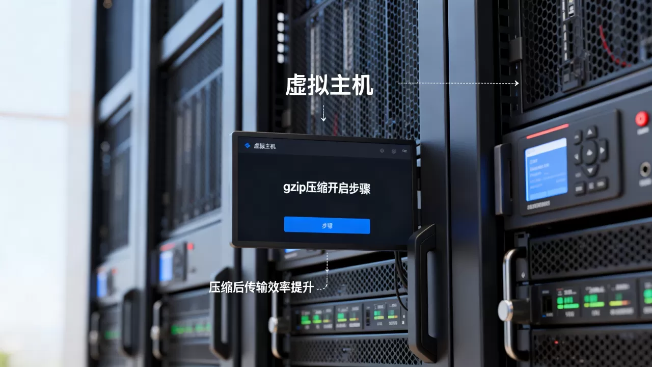 虚拟主机怎么开启gzip压缩提速，有什么好处