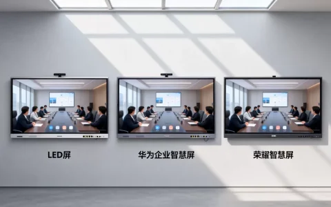 会议室LED屏与华为企业智慧屏、荣耀智慧屏有何区别，哪个好？