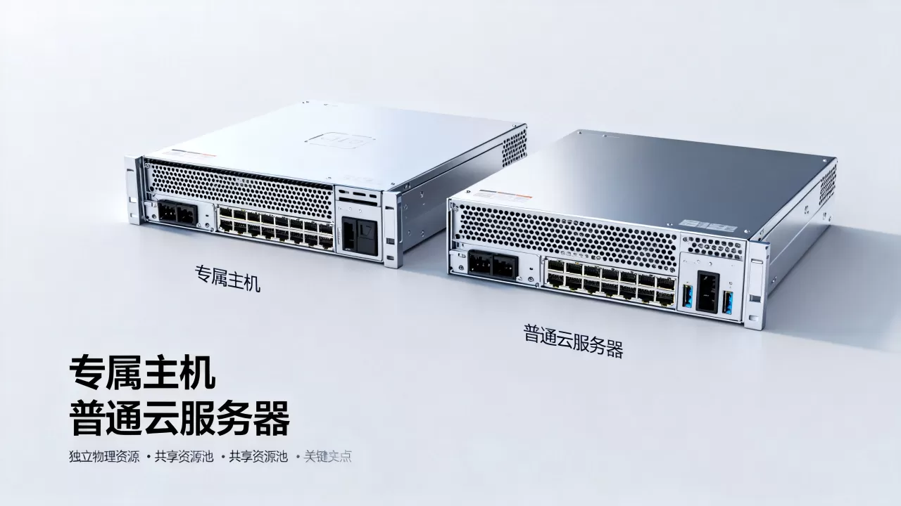 专属主机与普通云服务器到底有什么区别?,怎么选? 专属主机与普通云服务器到底有什么区别?,怎么选?