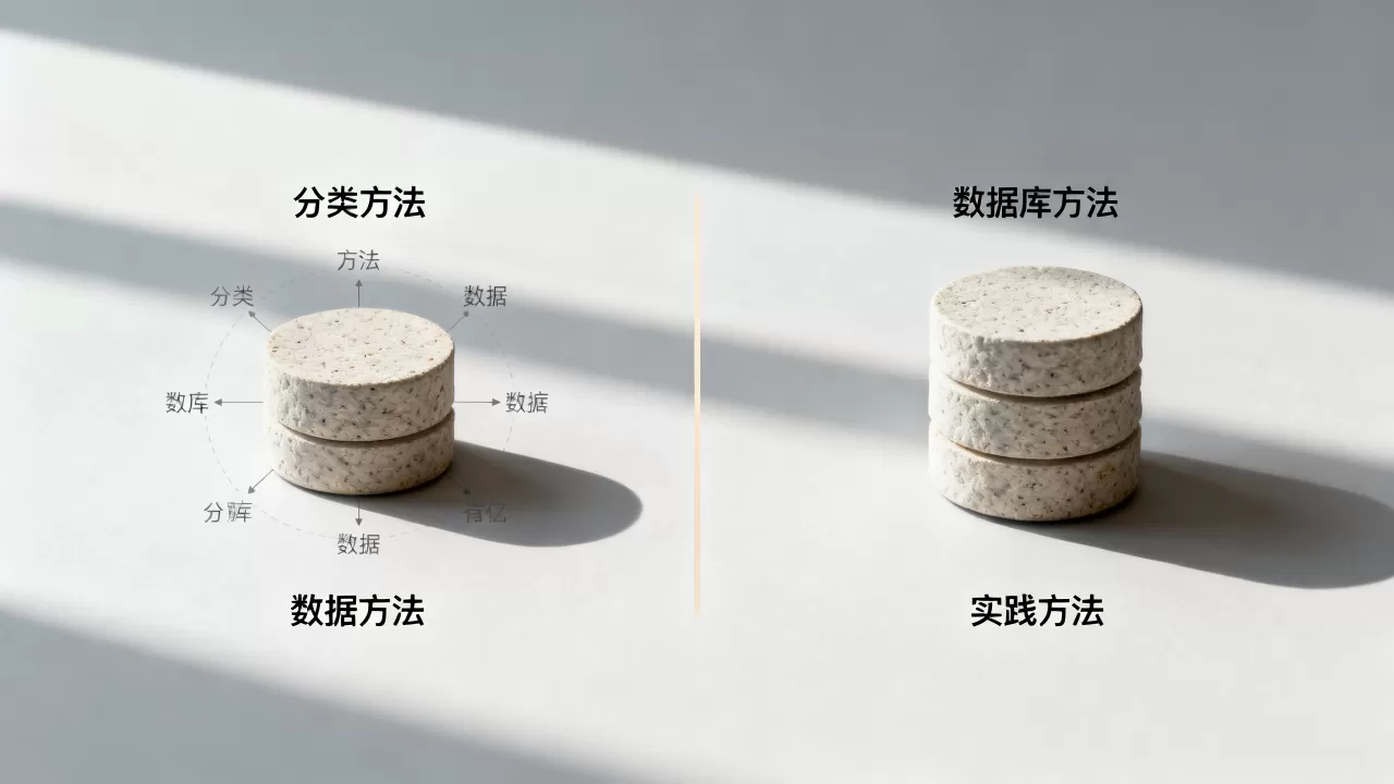 分类方法和数据库方法有什么区别,实践方法有哪些? 分类方法和数据库方法有什么区别,实践方法有哪些?