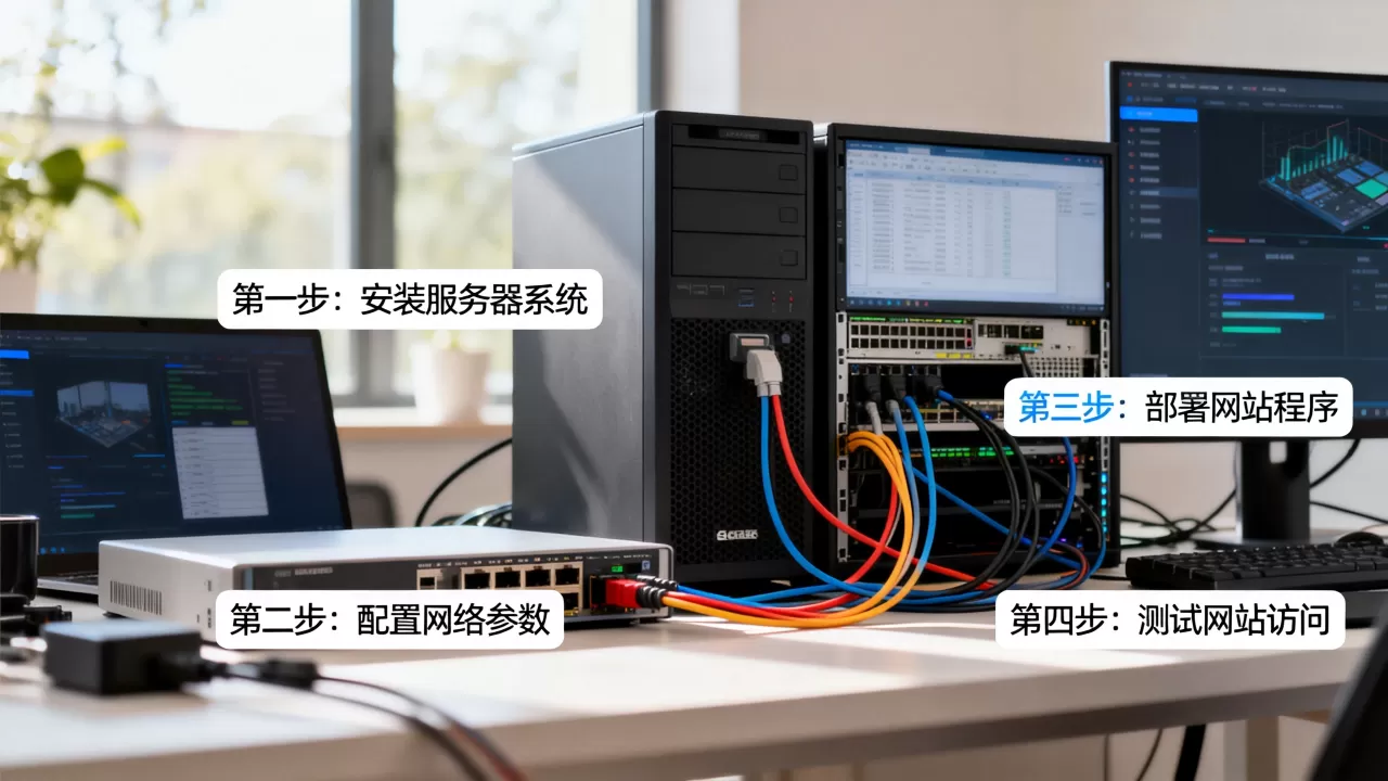 如何配置服务器上的网站,需要哪些步骤呢? 如何配置服务器上的网站,需要哪些步骤呢?