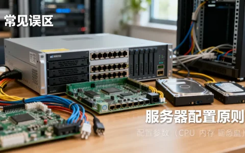 服务器配置原则的具体内容是什么，常见误区有哪些？