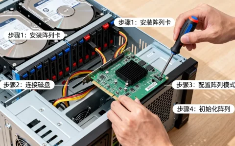 服务器如何配置磁盘阵列，磁盘阵列配置步骤有哪些
