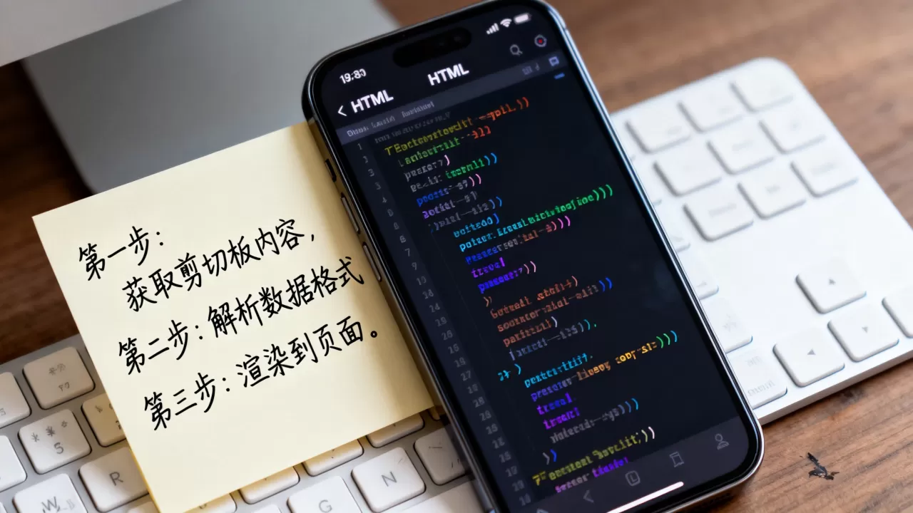 HTML手机剪切板输入如何实现,具体步骤是什么 HTML手机剪切板输入如何实现,具体步骤是什么