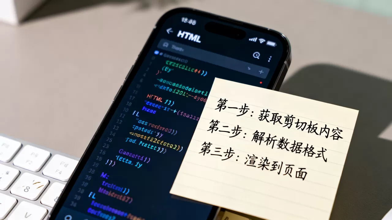 HTML手机剪切板输入如何实现,具体步骤是什么 HTML手机剪切板输入如何实现,具体步骤是什么