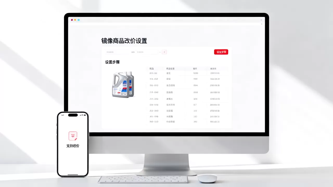 镜像商品支持改价吗，怎么设置镜像商品改价？