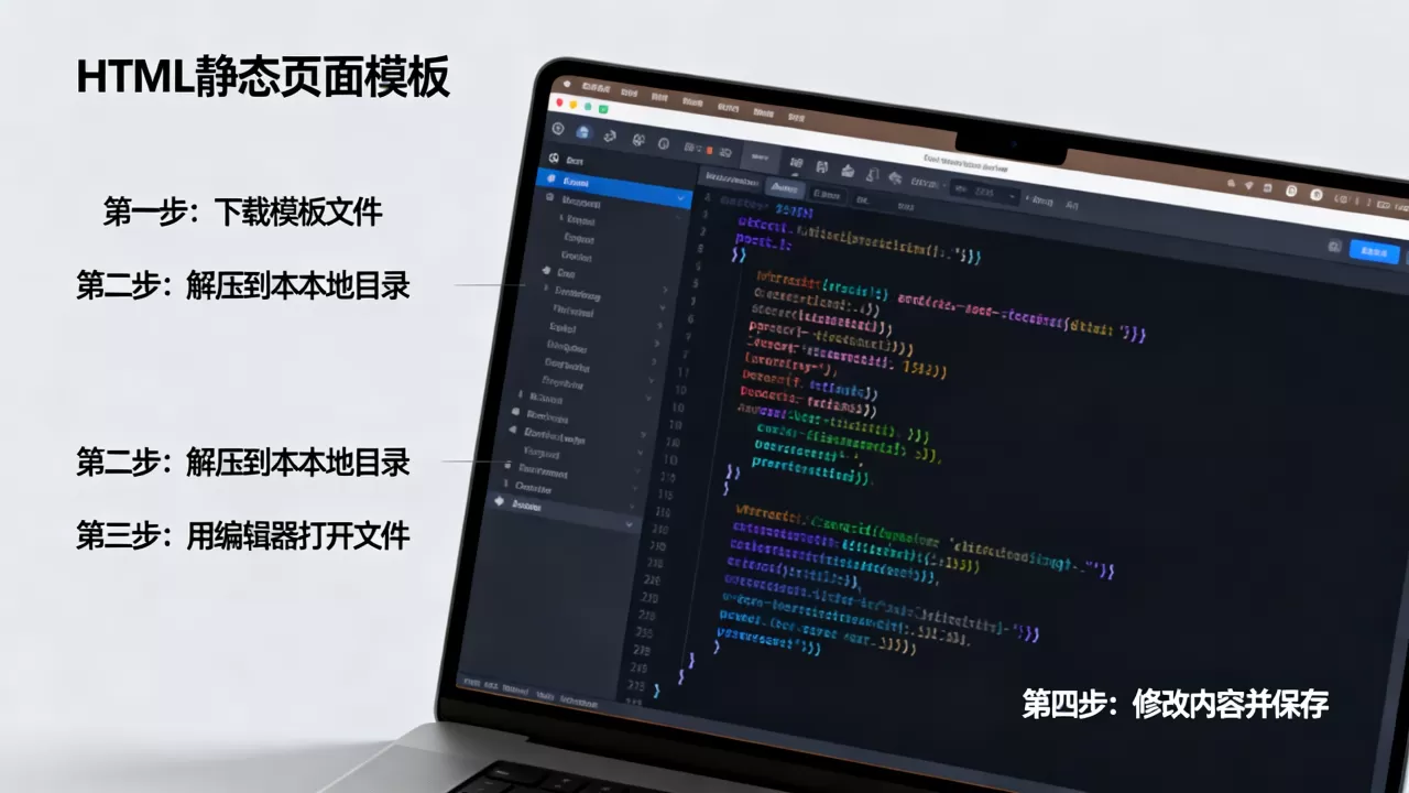 HTML静态页面模板怎么启用?,具体操作步骤是什么? HTML静态页面模板怎么启用?,具体操作步骤是什么?