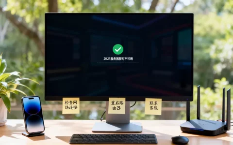 2k21服务器暂时不可用怎么办，是什么原因？