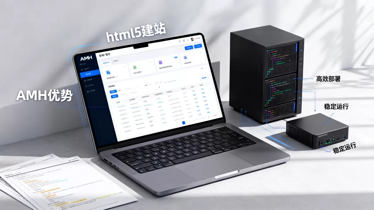 html5建站为什么要用AMH？，有什么优势？