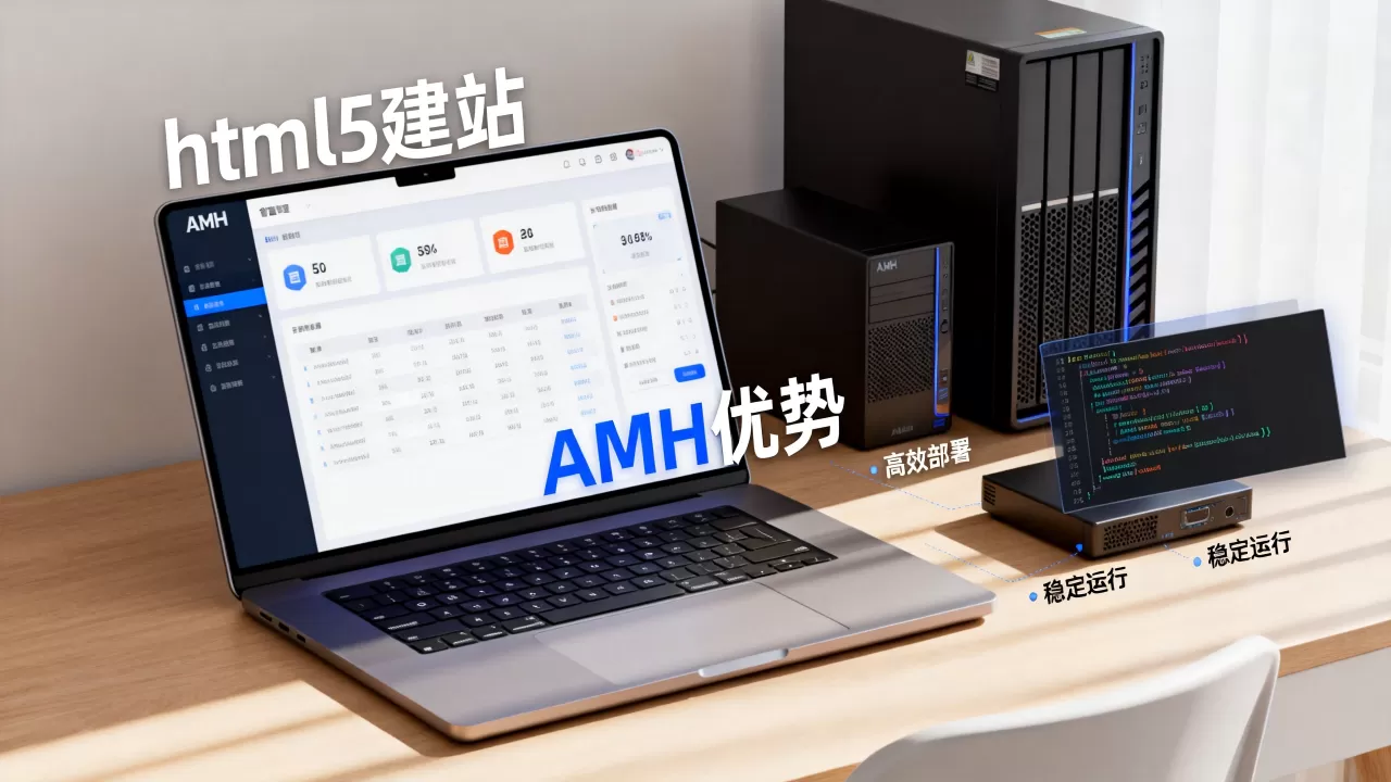 html5建站为什么要用AMH？，有什么优势？