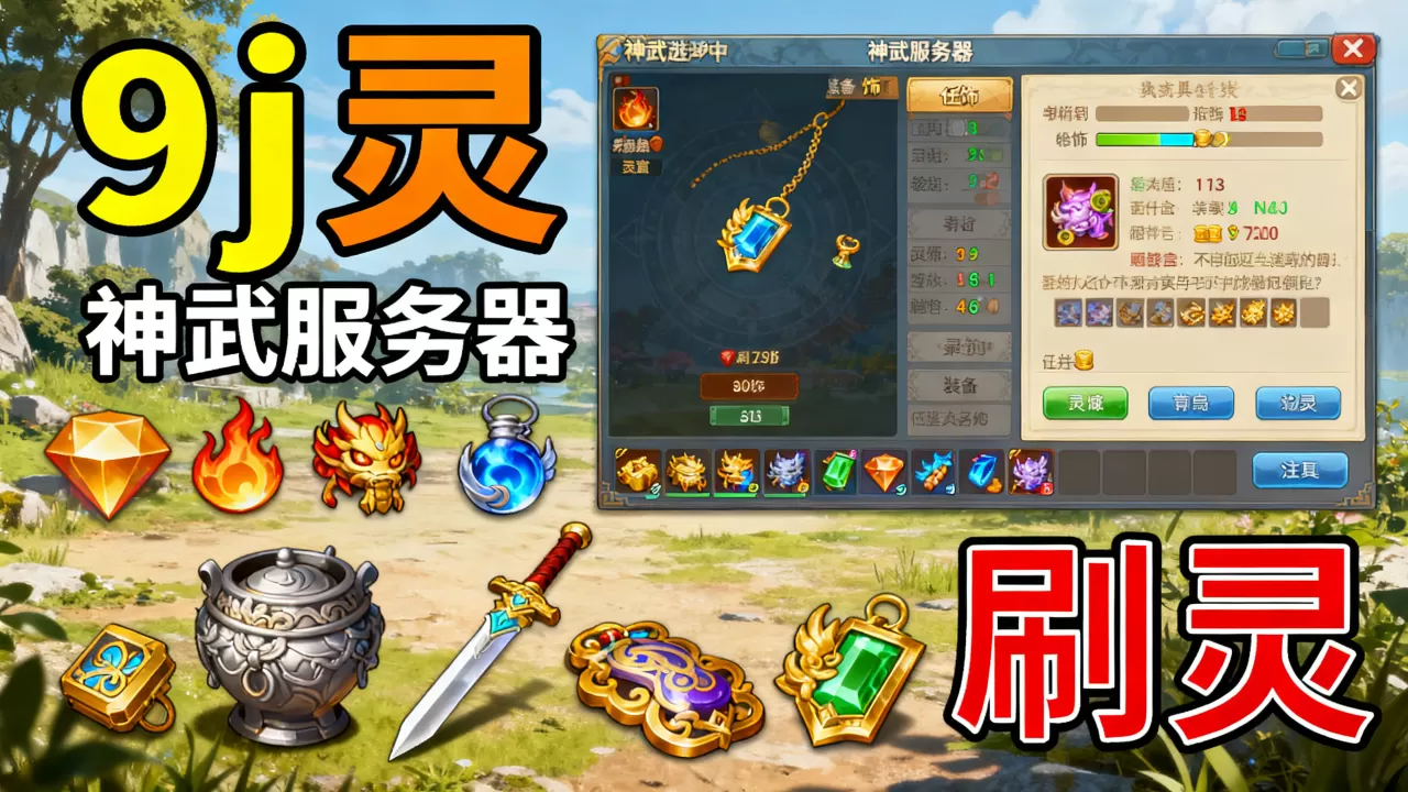 神武服务器到底开多少级才能刷9j灵,怎么刷 神武服务器到底开多少级才能刷9j灵,怎么刷